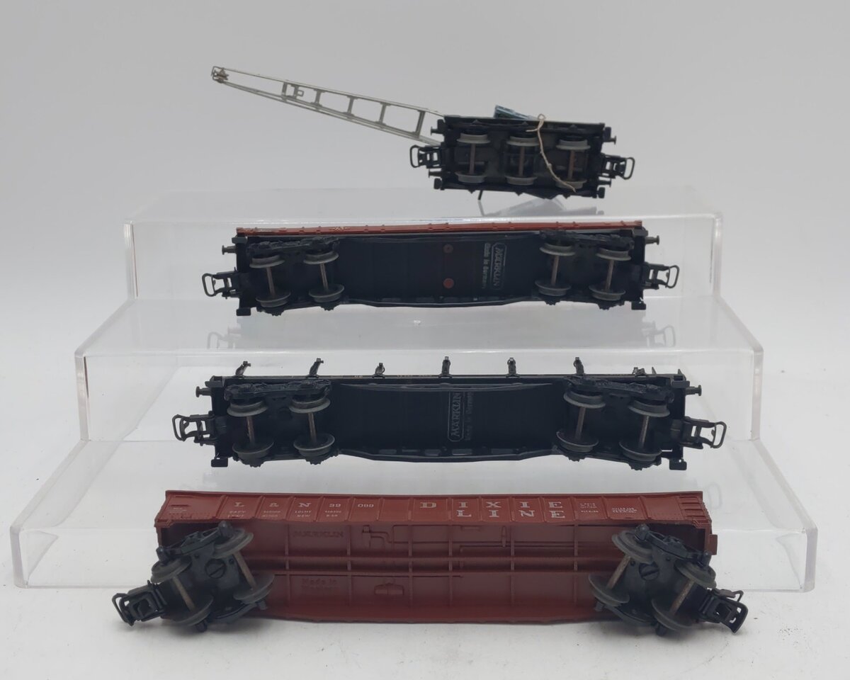 Marklin HO Vintage Freight Cars: 4516, 4575, 4611, 4515 [4] VG/Box