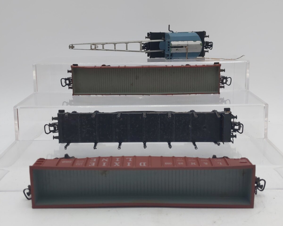 Marklin HO Vintage Freight Cars: 4516, 4575, 4611, 4515 [4] VG/Box