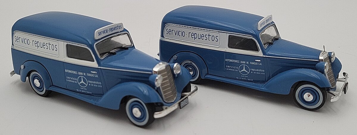 Mercedes Benz 1:43 Fangio Truck 170D Service Dealership Argentina Diecast [2] EX