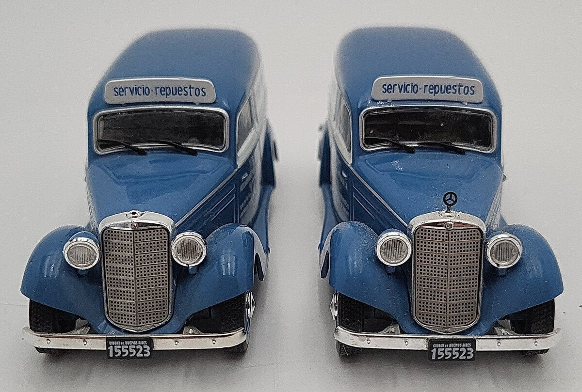 Mercedes Benz 1:43 Fangio Truck 170D Service Dealership Argentina Diecast [2] EX