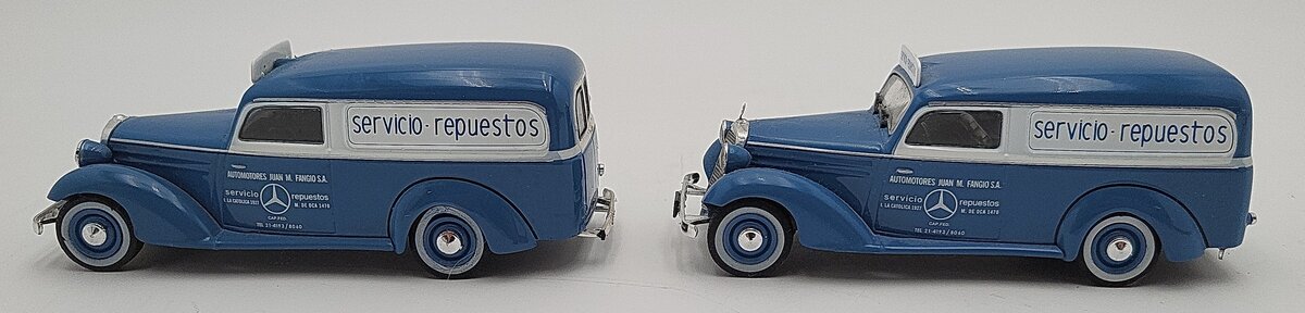 Mercedes Benz 1:43 Fangio Truck 170D Service Dealership Argentina Diecast [2] EX