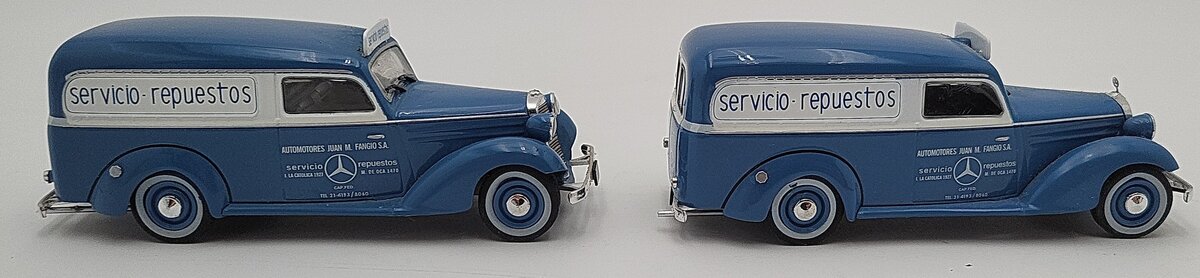 Mercedes Benz 1:43 Fangio Truck 170D Service Dealership Argentina Diecast [2] EX