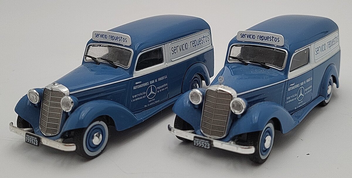 Mercedes Benz 1:43 Fangio Truck 170D Service Dealership Argentina Diecast [2] EX