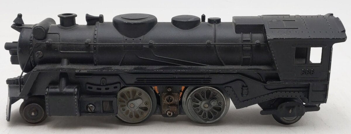 Marx 666 Vintage O 2-4-2 Die-cast Steam Locomotive VG