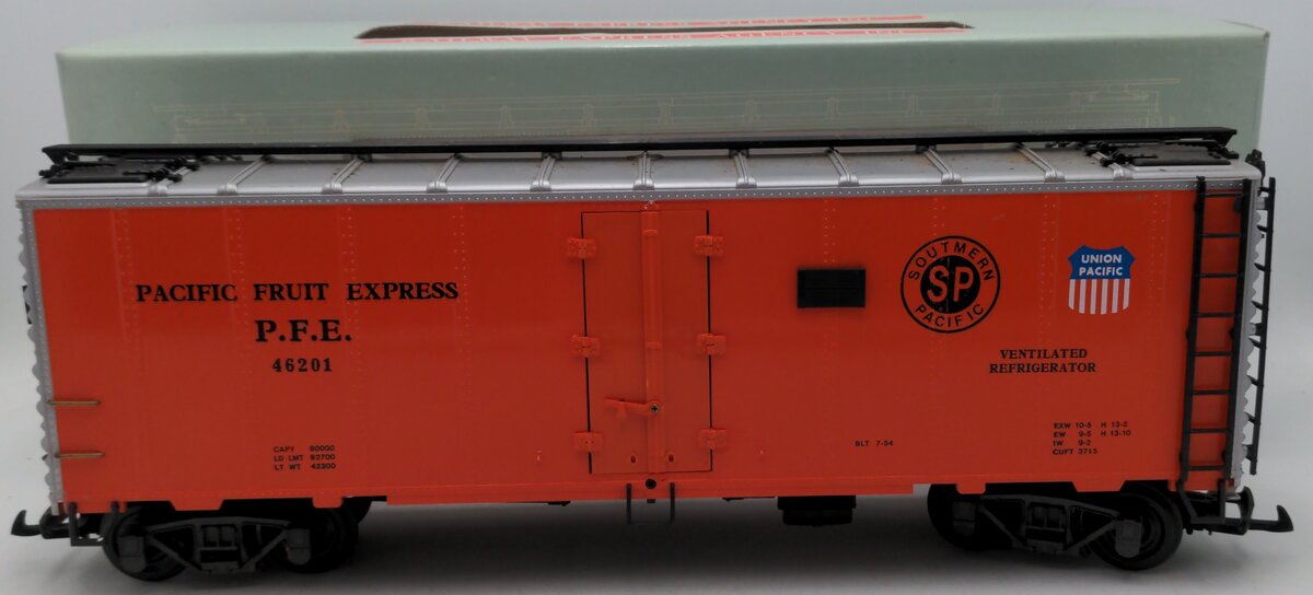 Polk's Hobby REA46201 G Scale Pacific Fruit Express Reefer Car #46201/Box