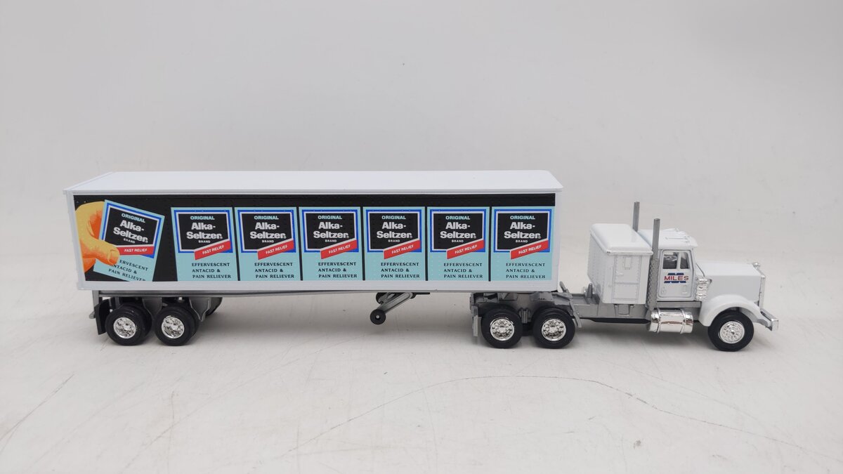 Lionel 6-12811 O / O27 Gauge Alka-Seltzer Tractor Trailer Truck Die Cast EX/Box