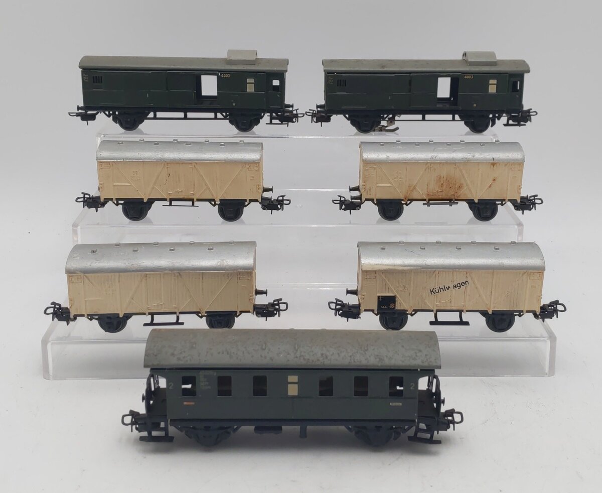 Marklin HO Vintage Freight Cars [7] EX