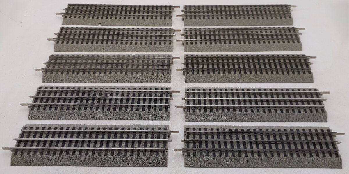 Lionel 6-12014 FasTrack 10" Straight Track (10) EX