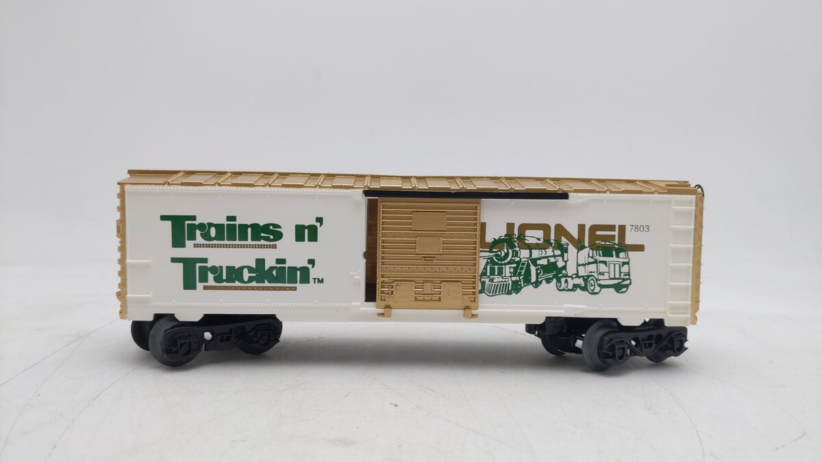 Lionel 6-7803 O Gauge Trains 'n Truckin' Boxcar EX/Box