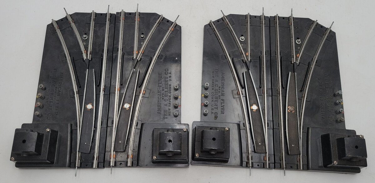 American Flyer 720 VIntage S Right-Hand & Left-Hand Remote Switches (2 Pairs) VG/Box