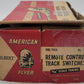 American Flyer 720 VIntage S Right-Hand & Left-Hand Remote Switches (2 Pairs) VG/Box
