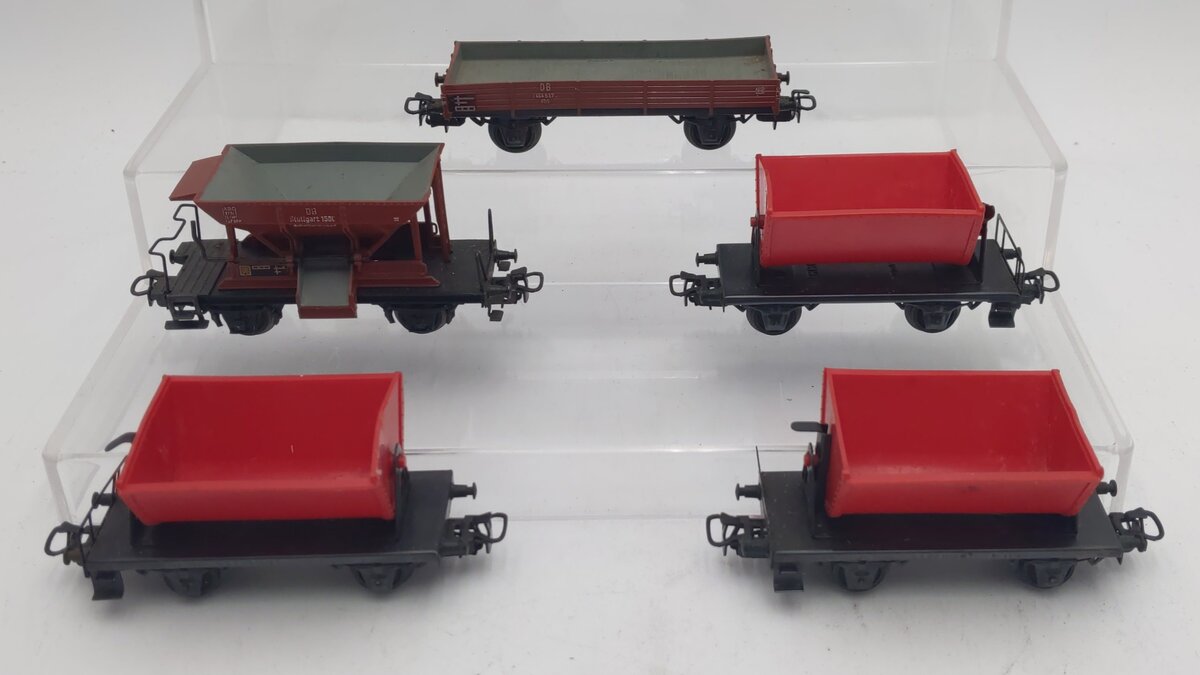 Marklin HO Vintage Freight Cars: 4513, 4610, 4503 [5] EX/Box