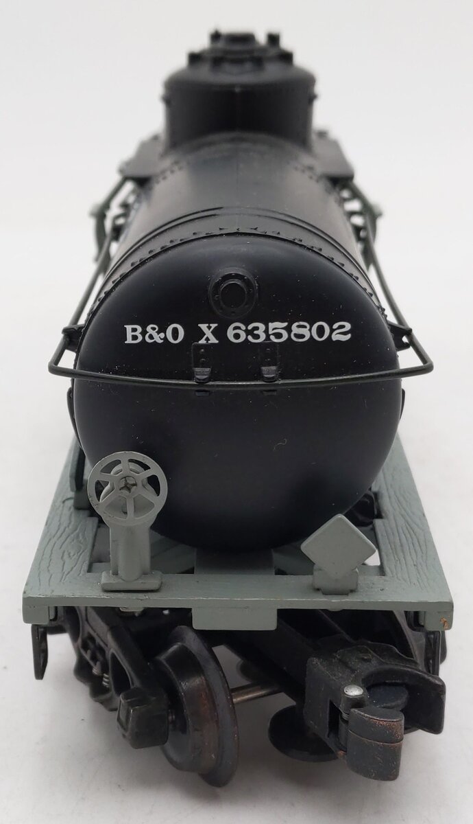 K-Line K632-1091 B&O Single Dome Tank Car #X635802 EX