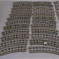 American Flyer 726&727 Vintage S Gauge Straight/Curved Rubber Roadbed Track [43] VG