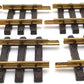 LGB G Scale Assorted Straight Track: 1007, 1008 [6] EX