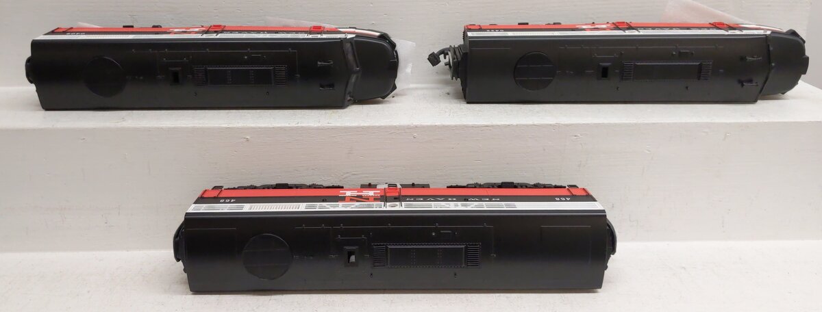 MTH 20-2238-1 New Haven FA-2 ABA Diesel Engine Set: #0409/468/0422 VG/Box