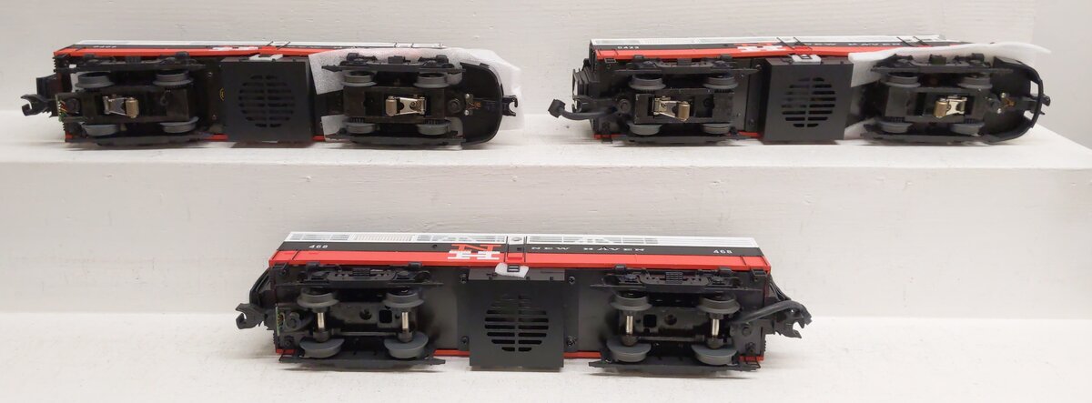 MTH 20-2238-1 New Haven FA-2 ABA Diesel Engine Set: #0409/468/0422 VG/Box