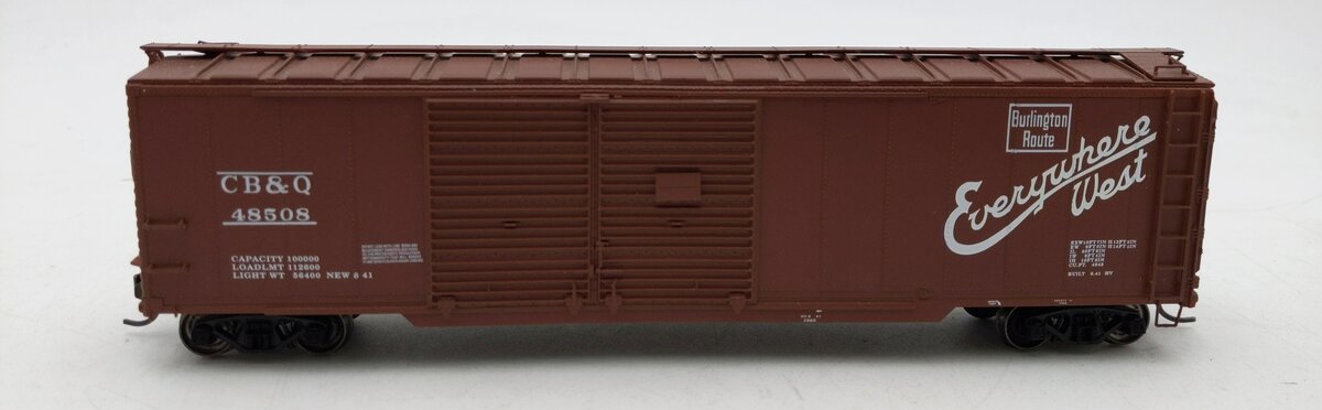 Proto 2000 48508 HO Scale 50' Automobile Box Car W/ Doors CB&Q LN/Box