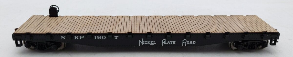 Walthers 931-1607 HO Nickel Plate Road Flatcar - Ready to Run #1907 LN/Box