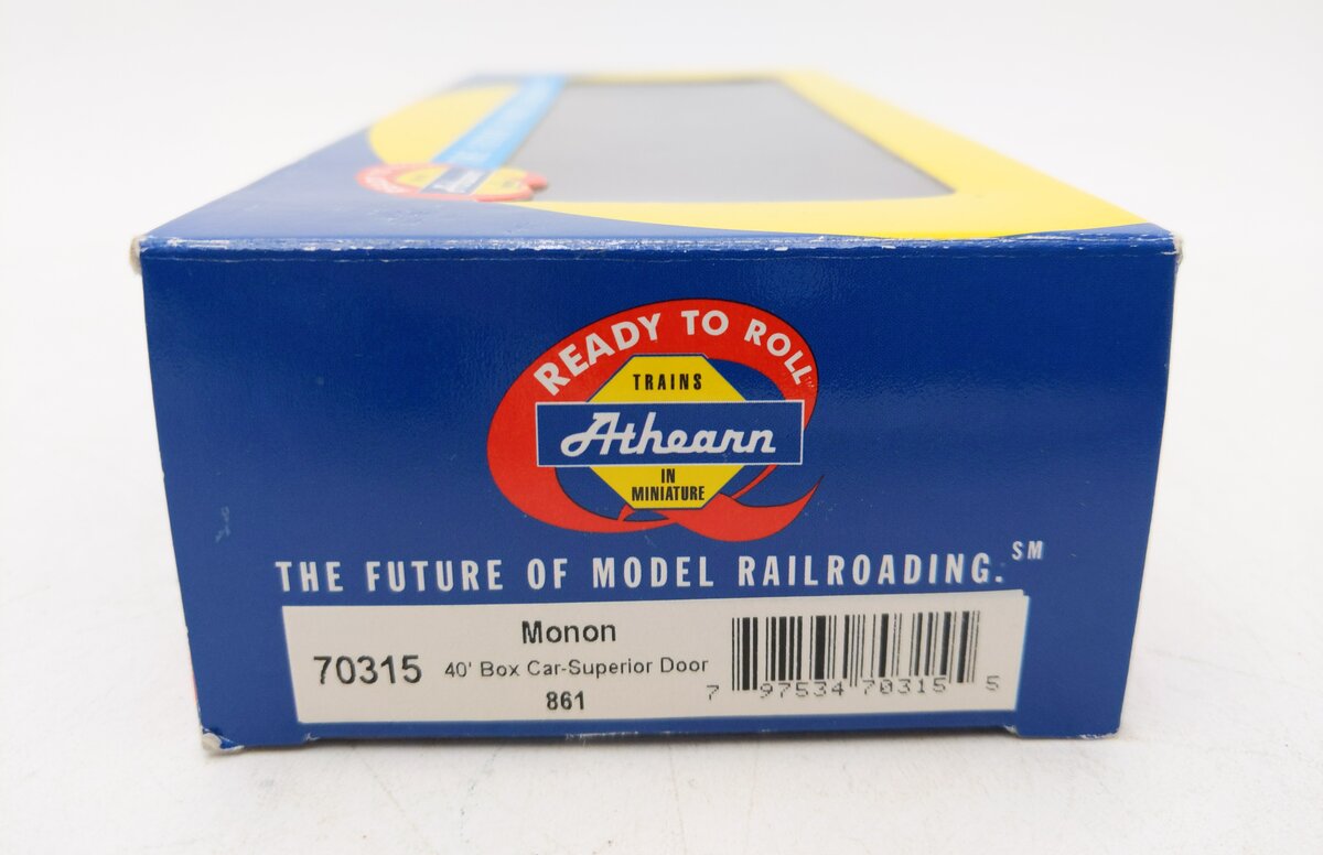 Athearn 70315 HO Scale Monon 40' Superior Door Box Car LN/Box