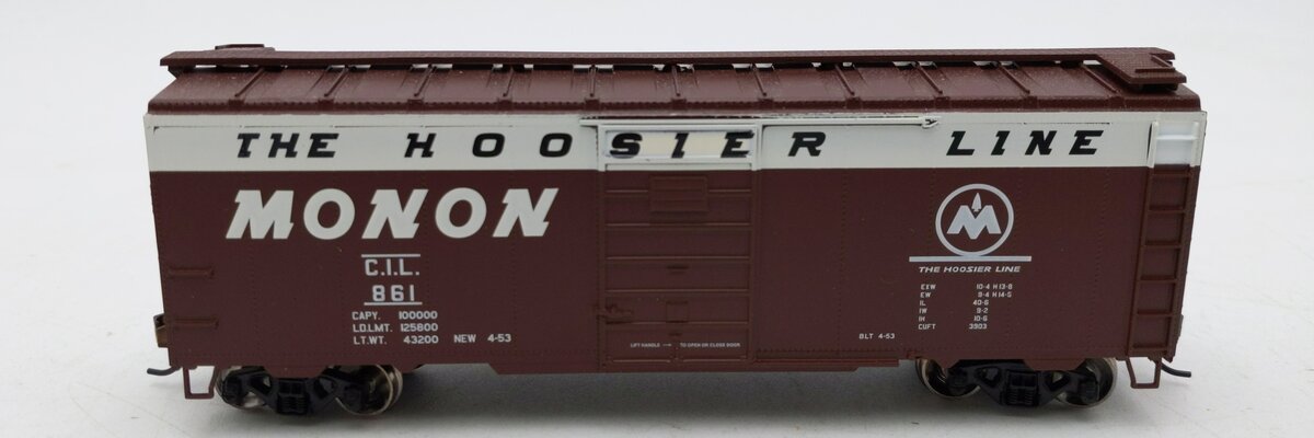 Athearn 70315 HO Scale Monon 40' Superior Door Box Car LN/Box