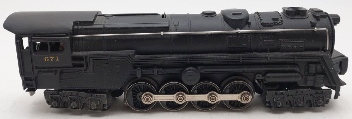 Lionel 671 Vintage O 6-8-6 Die-Cast Steam Turbine Locomotive VG