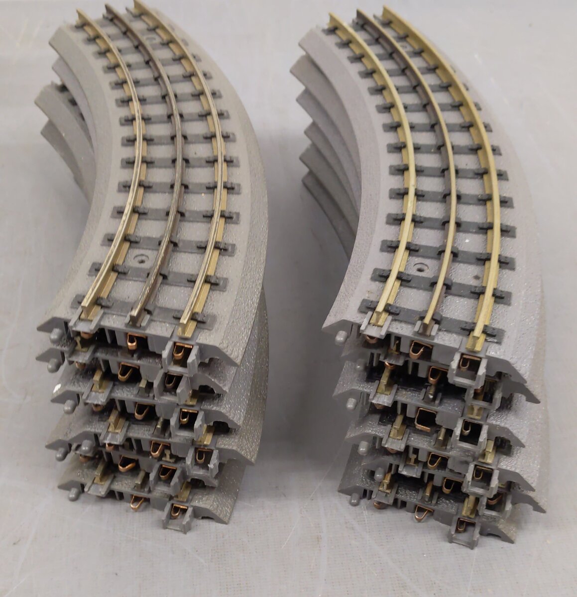 MTH O Realtrax Curved & Straight Track Sections [38] VG