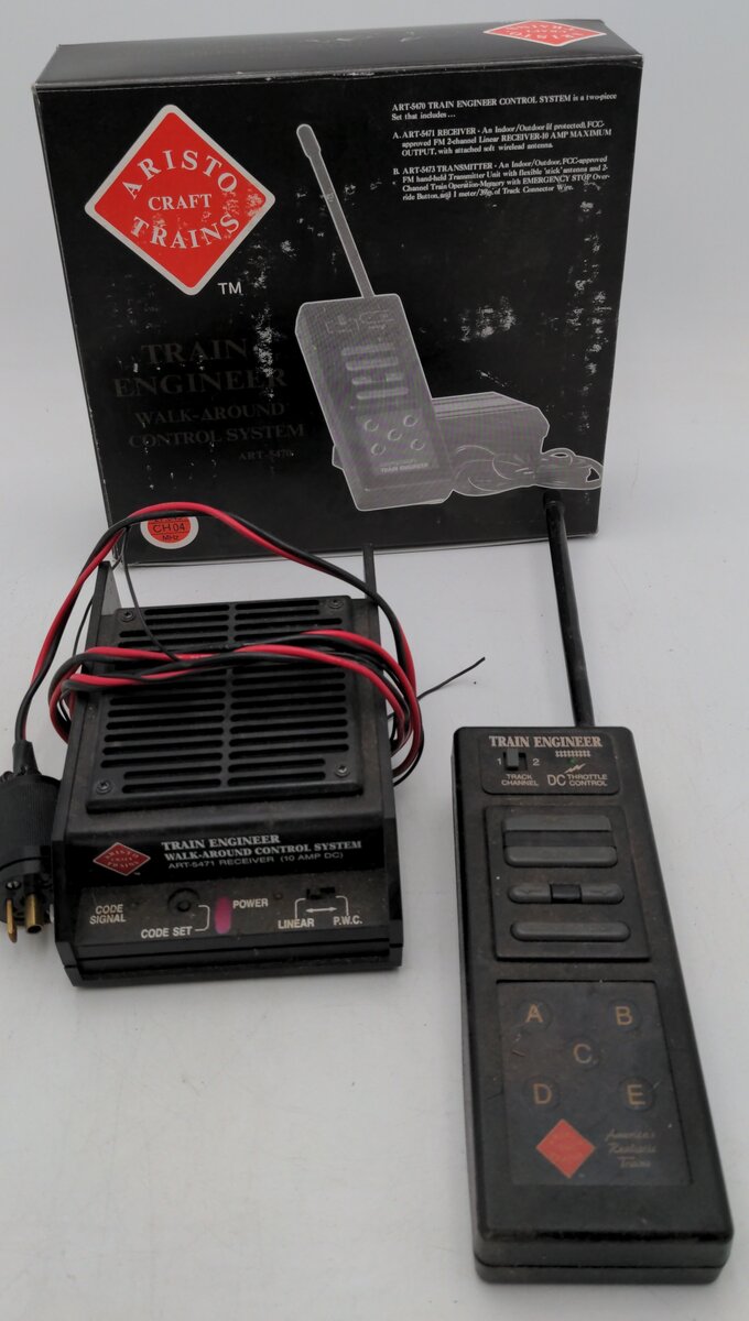 Aristo-Craft 5470 Train Engineer Walk-Around Control System VG/Box