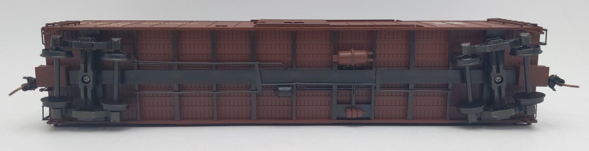 Pacific Rail S-Scale Tidewater Southern 50' SGL DR Pacific Gold Boxcar Kit #503 EX