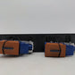 MTH 30-76115 O Gauge RF&P Flatcar with 2 1926 USPS Trucks VG/Box