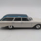 Whitebox 1/43 Ford Ranch Wagon 1960 White And Blue Wagon Car VG/Box