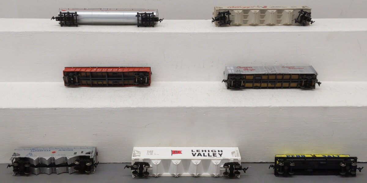 Tyco/Atlas/Other HO Freight Cars #286040,83116,829,52311,67925,300,2730 [7] VG/Box