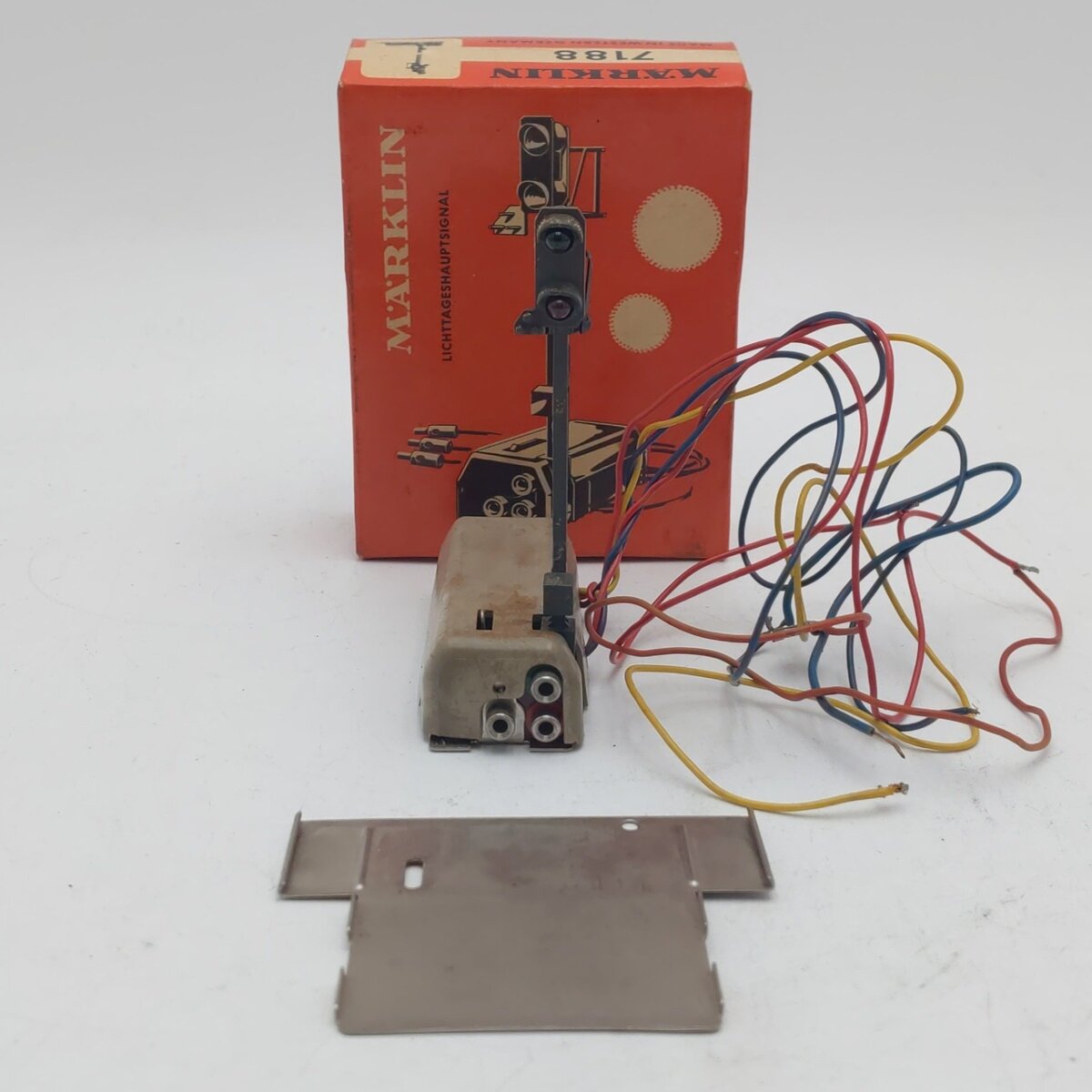 Marklin 7188 HO Scale Colored Light Electric Signal VG/Box