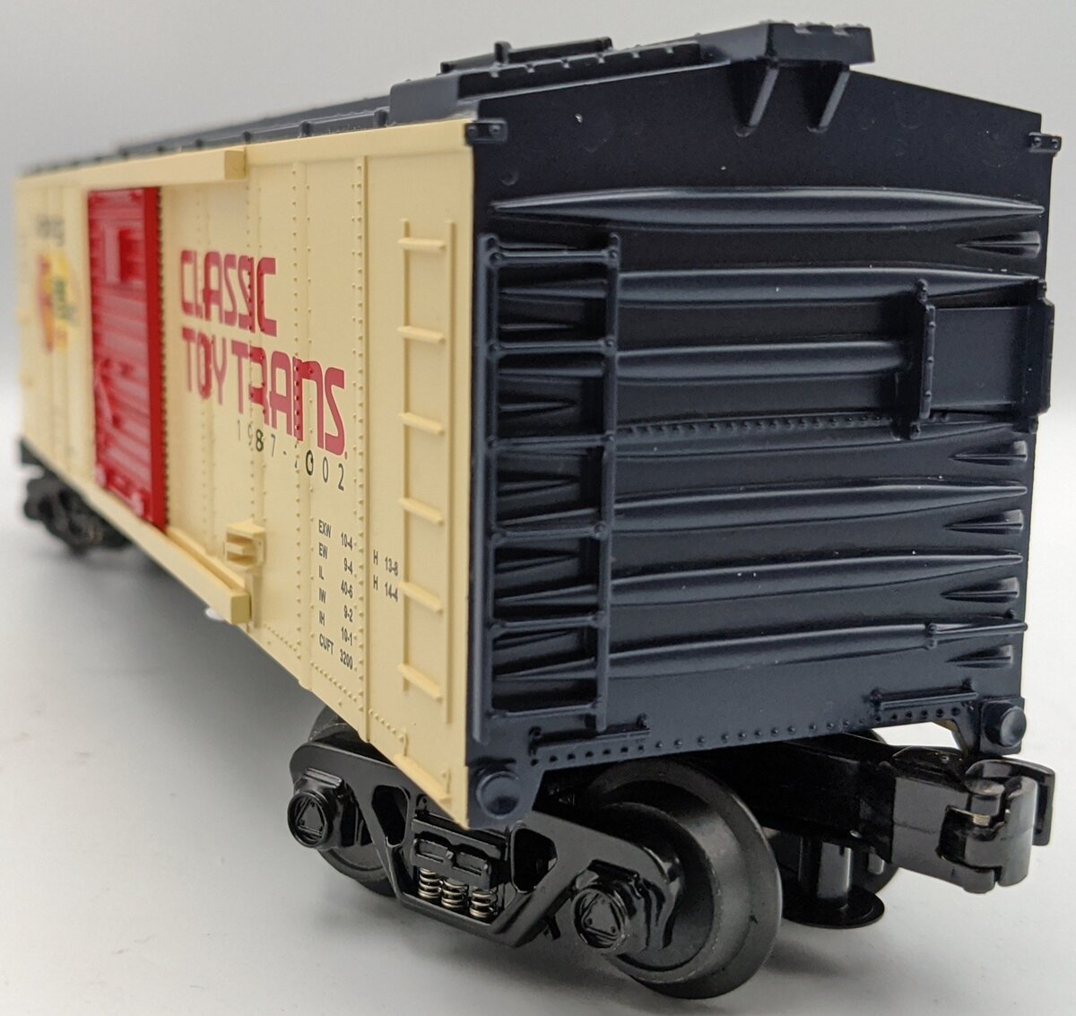 MTH 30-74050 O Gauge Classic Toy Trains-15th Anniversary Box Car #1102 NIB