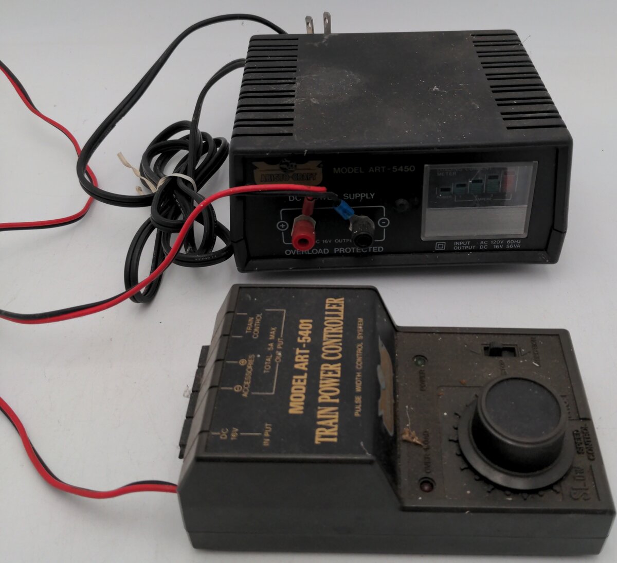 Aristo-Craft 5401Train Power Controller w/5450 DC Power Supply VG