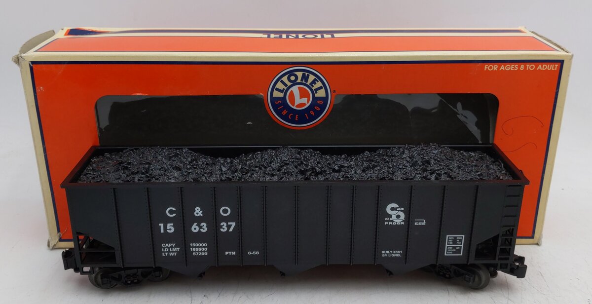 Lionel 6-17161 Chesapeake & Ohio 3-Bay Hopper EX/Box