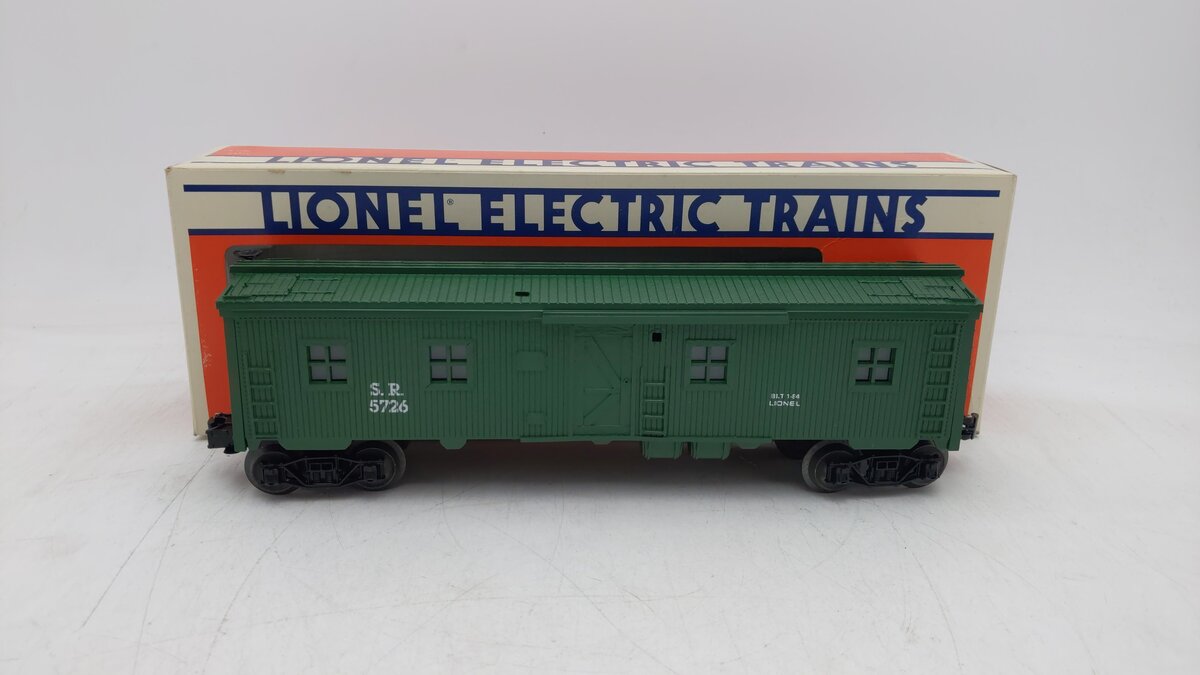Lionel 6-5726 O Gauge Southern Bunk Car with Illumination #5726 EX/Box