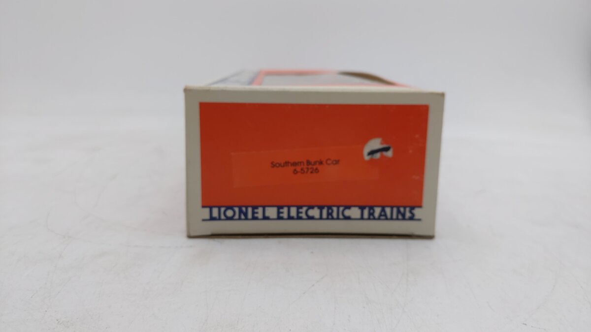 Lionel 6-5726 O Gauge Southern Bunk Car with Illumination #5726 EX/Box