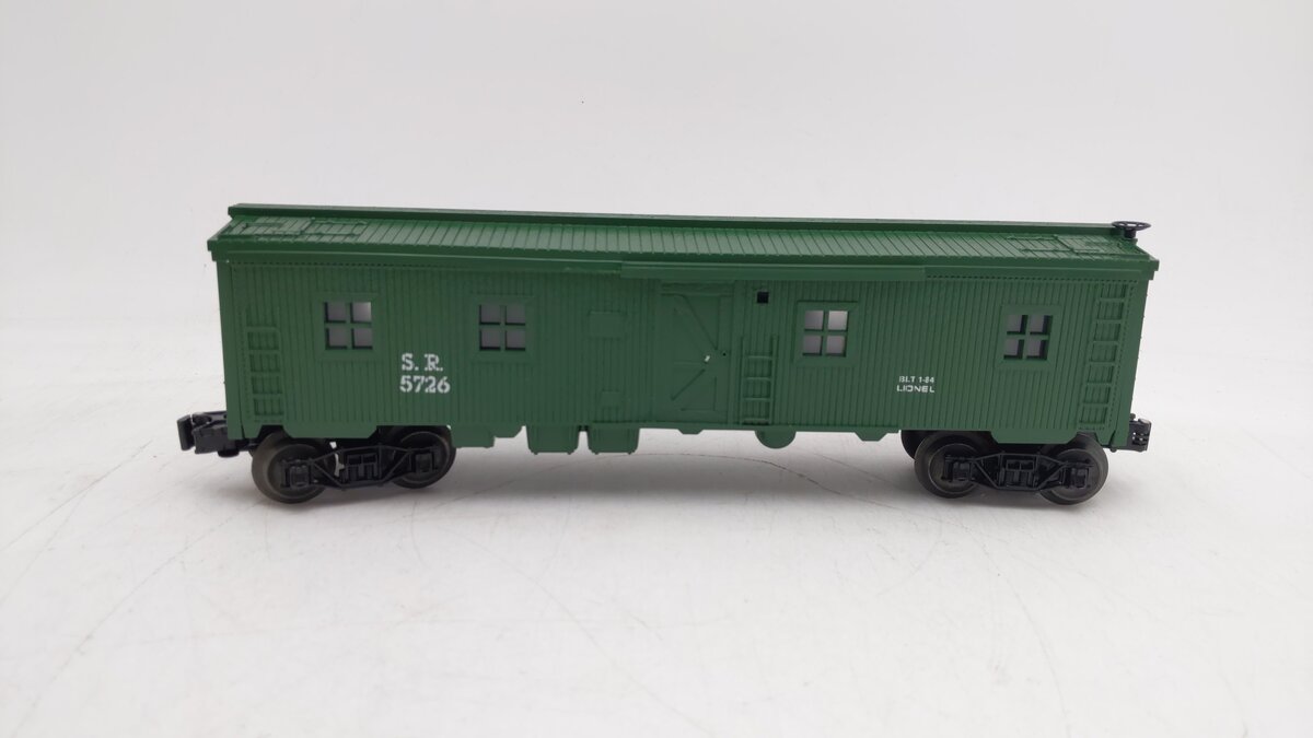 Lionel 6-5726 O Gauge Southern Bunk Car with Illumination #5726 EX/Box