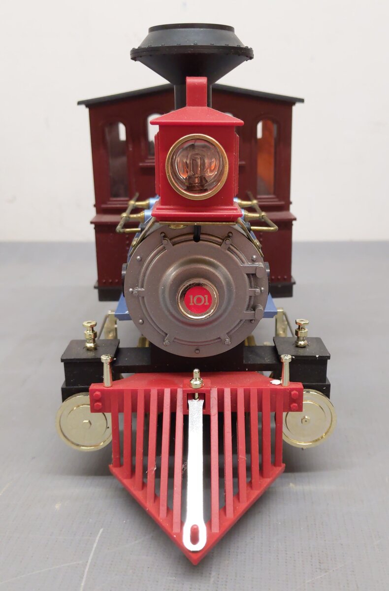 Lionel 8-81000 Gold Rush Special G Gauge Steam Freight Train Set EX/Box