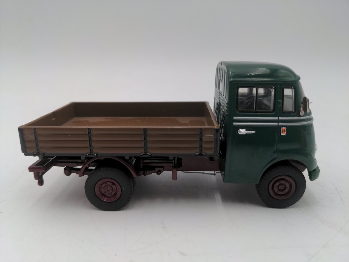 Premium ClassiXXs 1/43 Mercedes Benz L319 Green And Brown Truck EX/Box