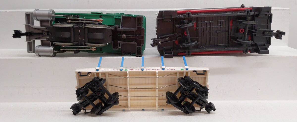 Lionel 8-81004 G Scale North Pole Railroad Steam Train Set EX/Box