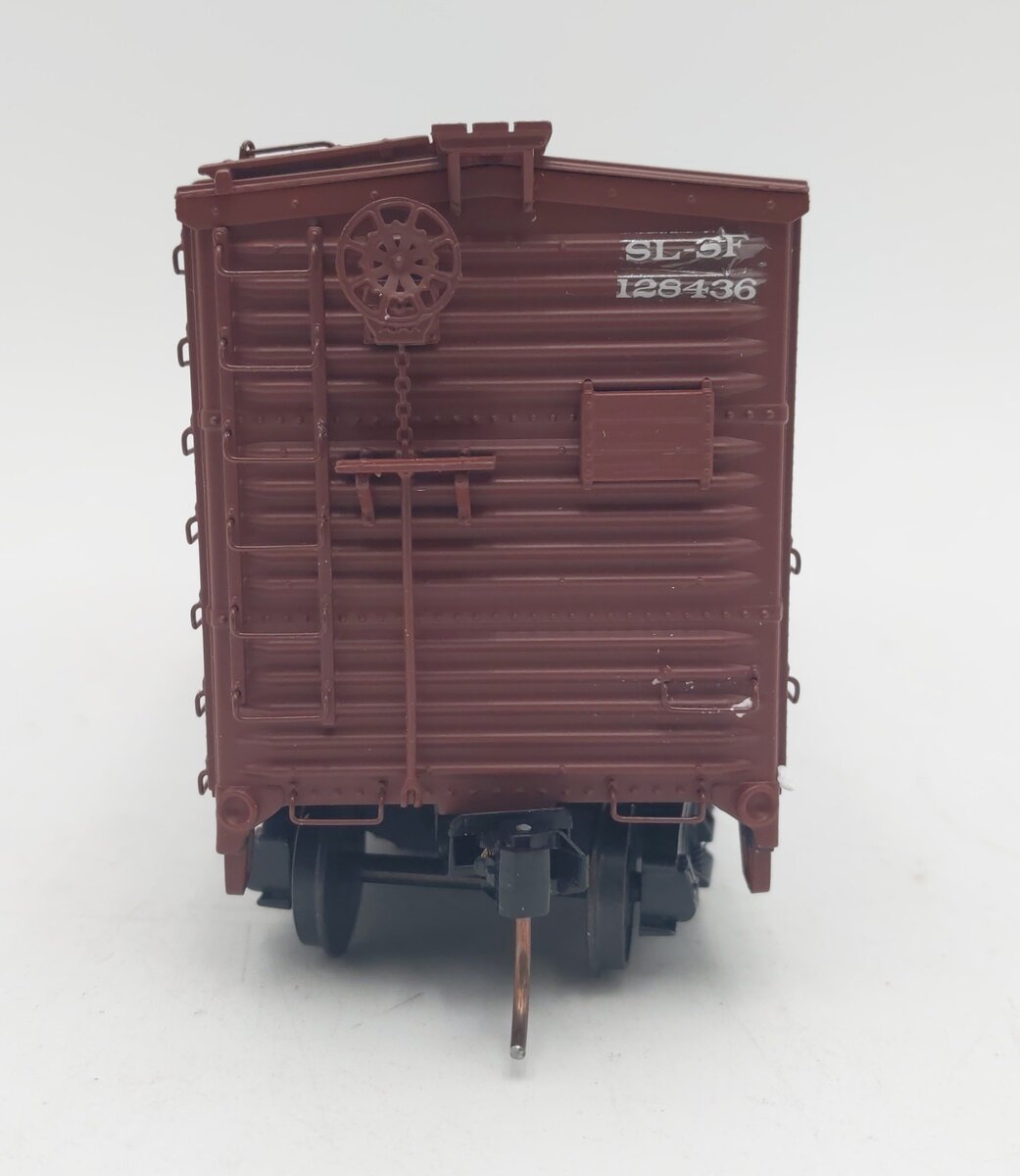S-Helper 00124 S-Gauge SLFS 50 Ton UF Single Door Boxcar Kit #128436 - Custom EX/Box