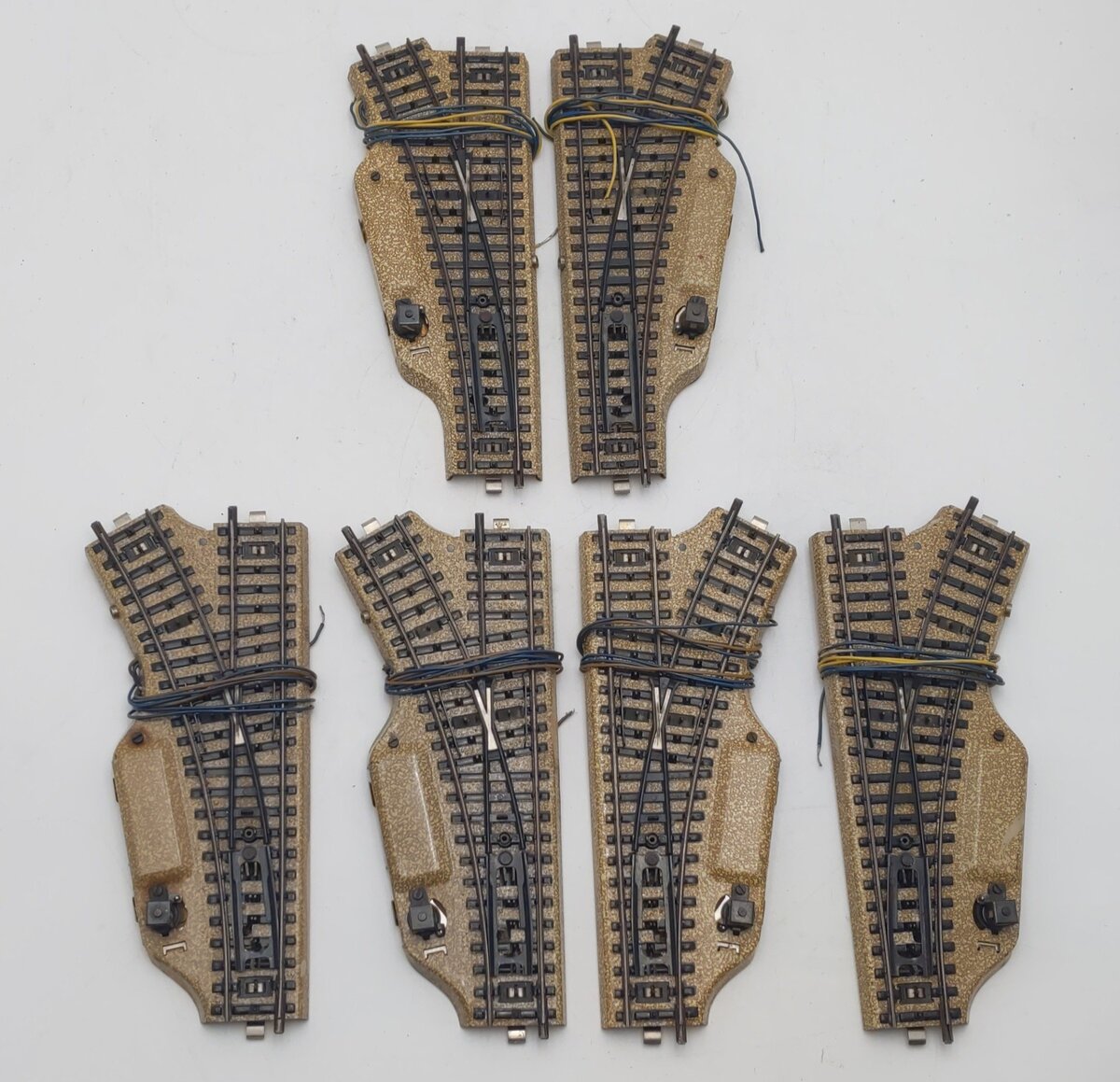 Marklin HO M Track Switches: 5203, 5204, 5118, 5119 [6] EX