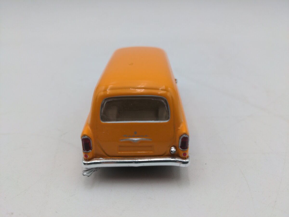 Minichamps 1:43 Opel Rekord P1 Caravan Yellow Coca Cola Car EX/Box