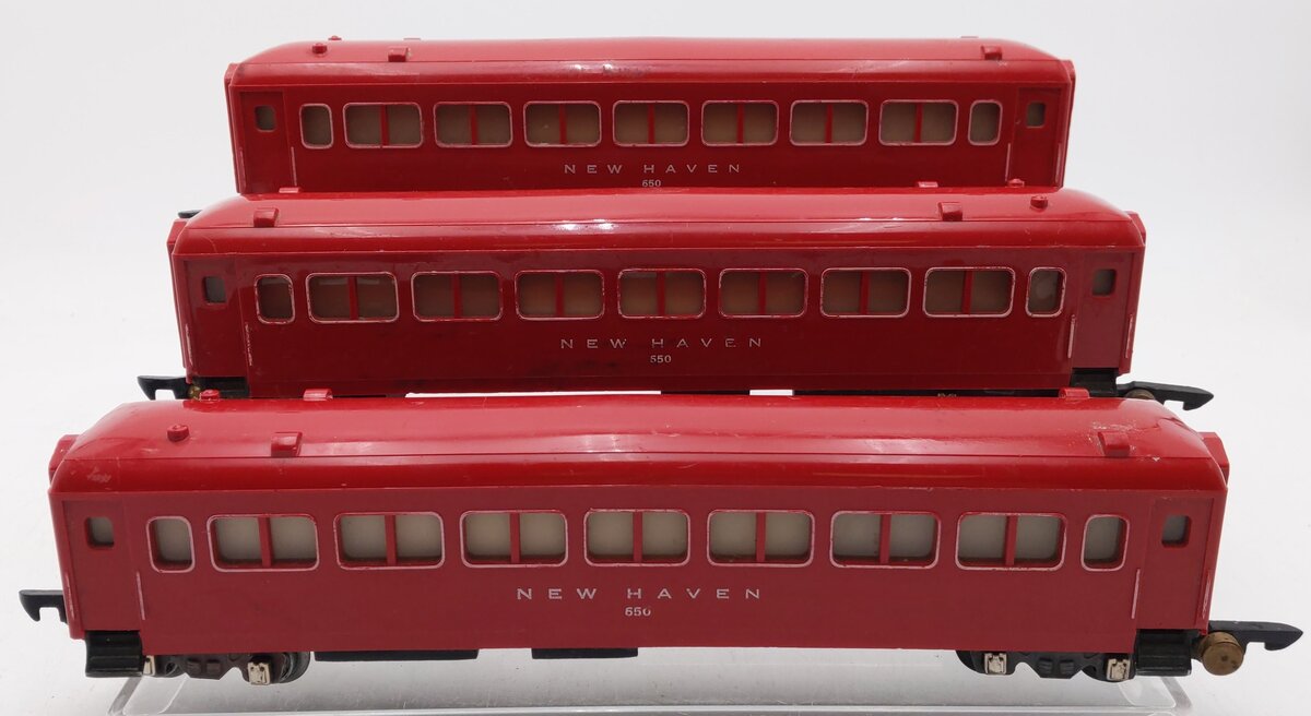 American Flyer 650 Vintage S New Haven Pullman Passenger Cars [3]