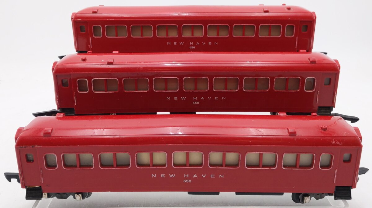 American Flyer 650 Vintage S New Haven Pullman Passenger Cars [3]