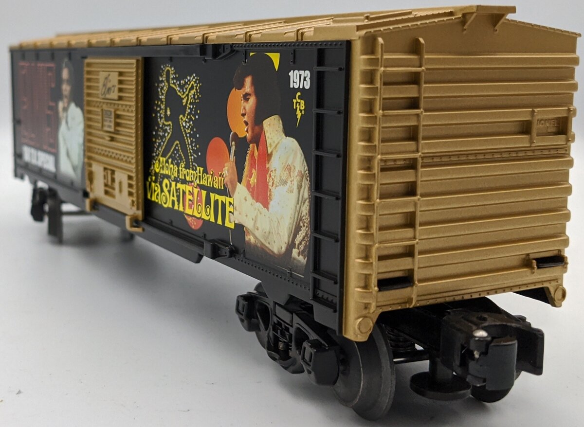 Lionel 6-39238 O Gauge Elvis Presley Commemorative Boxcar NIB