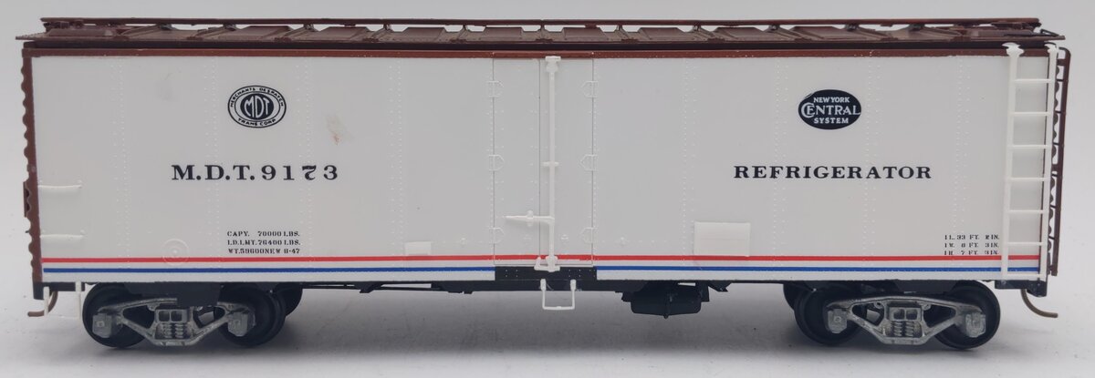 Pacific Rail 9173 S Scale New York Central 40' MDT Steel Reefer Kit #9173 EX