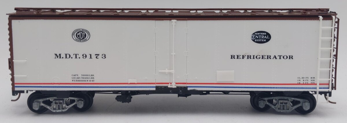 Pacific Rail 9173 S Scale New York Central 40' MDT Steel Reefer Kit #9173 EX